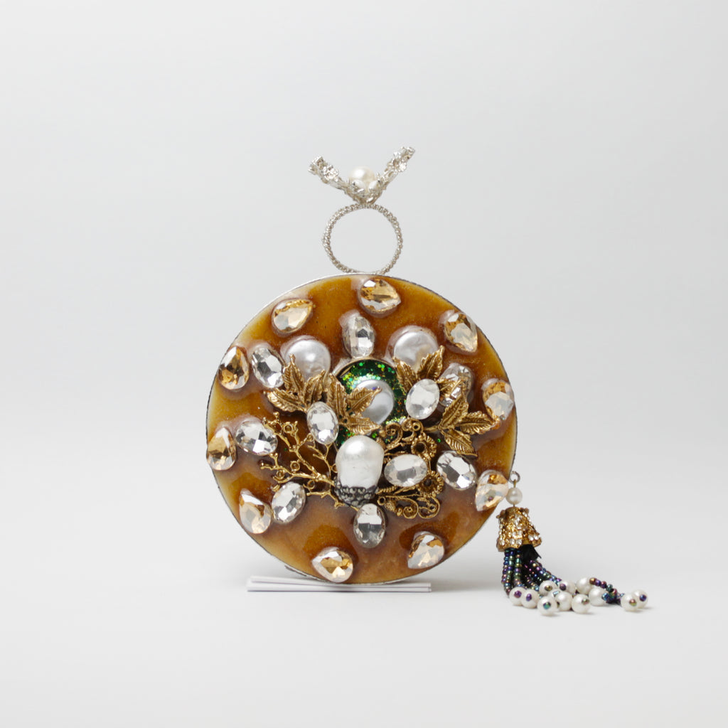 Amber Sultan Clutch